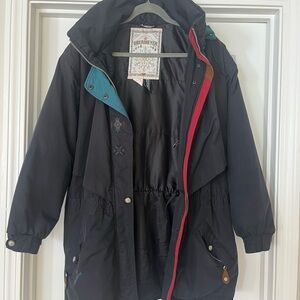 Vintage 1947 Obermeyer Black Ski Jacket